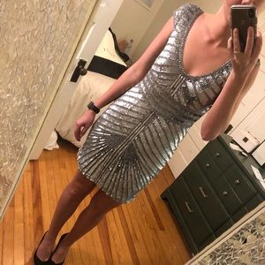 Theia Sequined Dress